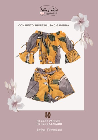 Roupa infantil para passeio - Foto 4