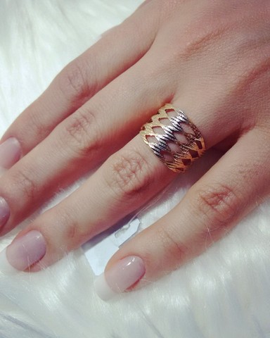 anel ouro 18k