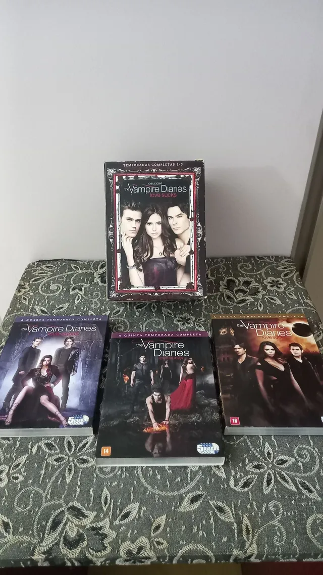 Dvd Segunda Temporada The Vampire Diaries O Diario Do Vampiro, Comprar  Novos & Usados