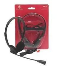 Fone De Ouvido Com Microfone Pc Notebook Game Home Office Cor Preto - Foto 2