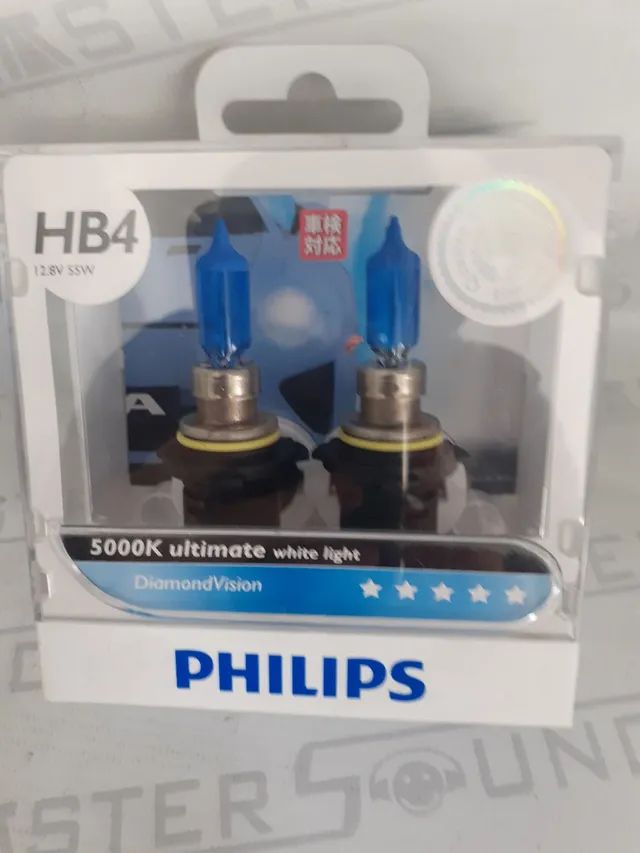 Lâmpada. Philips. HB-4. Diamond Vision. Super branca. Nova. I - Foto 2