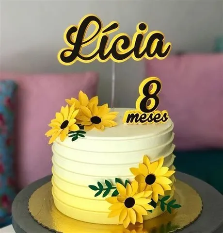 Bolo de Aniversário para Adulto - Cake Designer - Decorados - Zona Sul