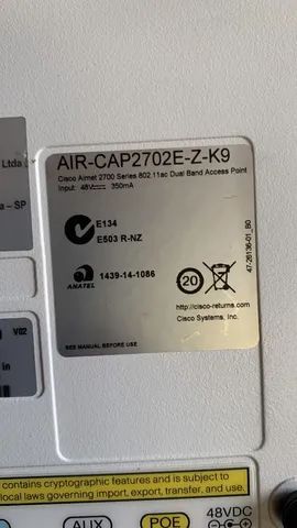 Lote de Antenas Ap Cisco pra levar tudo Air CAP 3502E 3502I 3602I 2702E 1041N small 321  - Foto 3