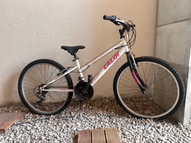 Bicicleta usada aro 24 feminina