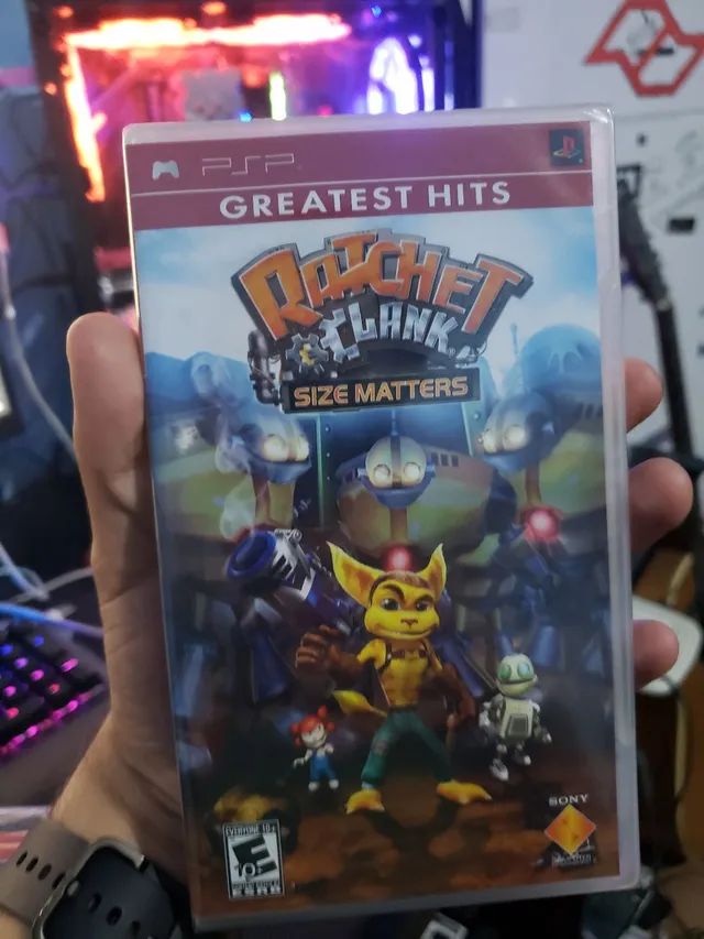 Jogo Ratchet Clank Size Matters Psp