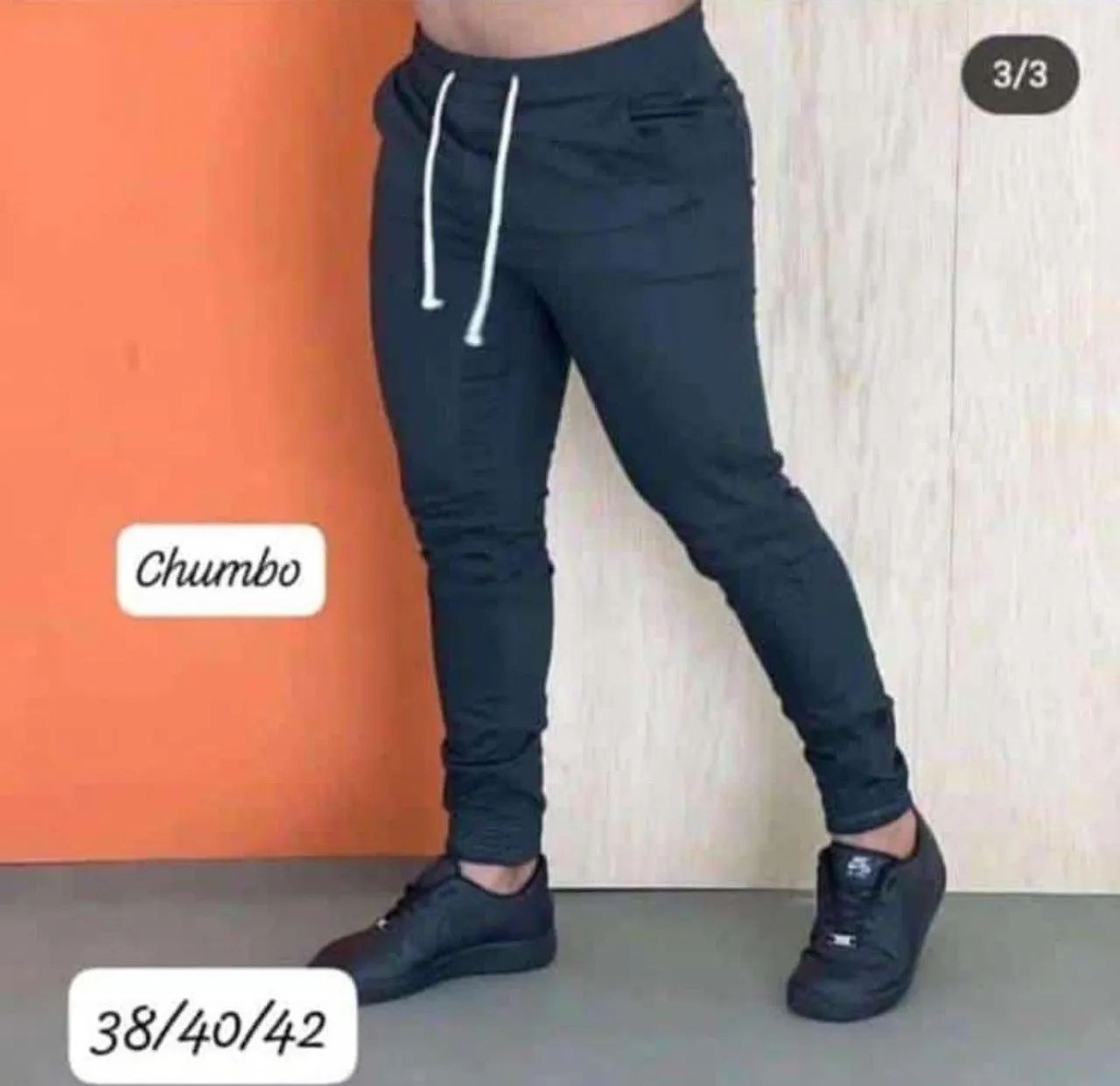 Calça jeans masculina  - Foto 3