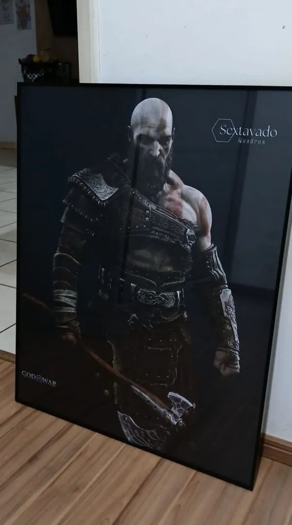Quadro Decorativo God of War