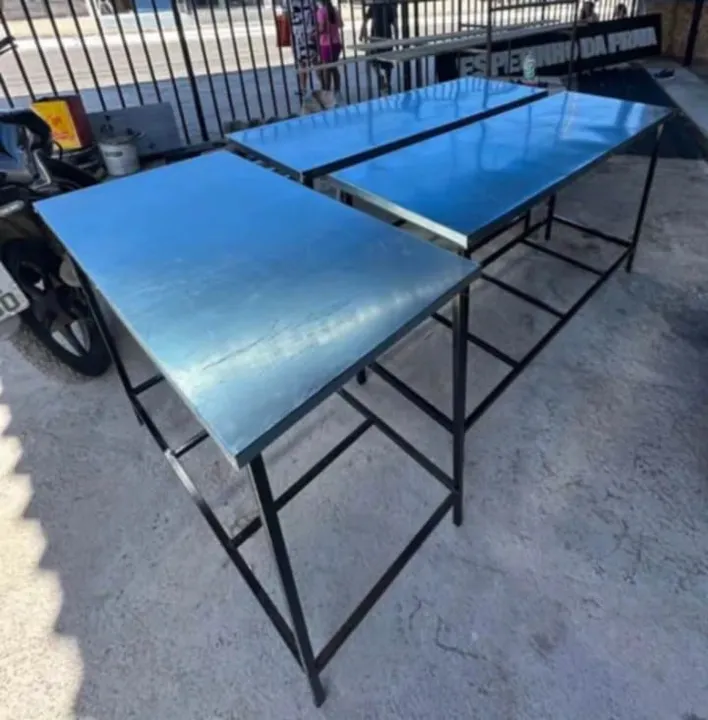 Mesas de Aço Inox - Ideais para Restaurante!