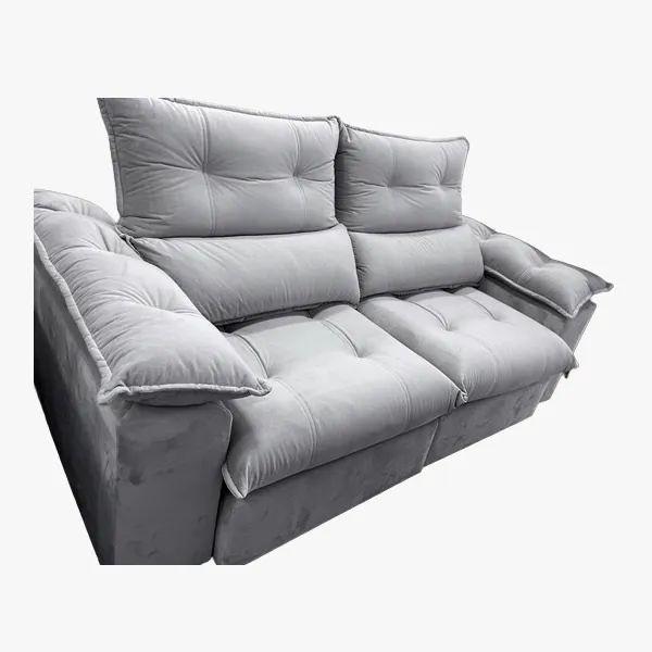 Mega promoção! Sofá Retrátil e Reclinável Modelo 0005 210cm - Foto 5