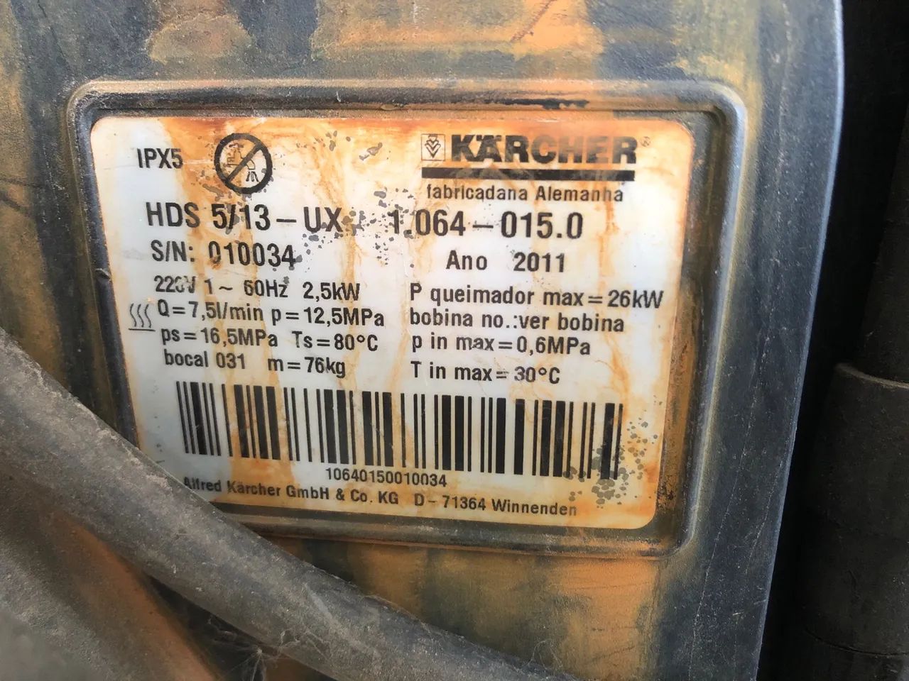 Lavadora Alta Pressão Karcher HDS 5/13u  - Foto 2