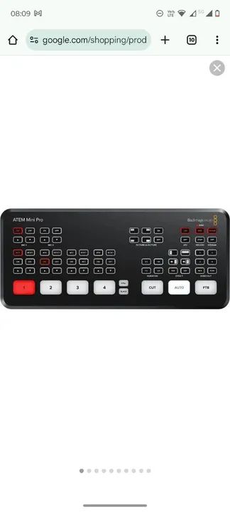 Kit para Lives e podcast Câmera e switcher de video - Foto 5