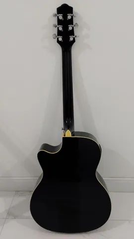 Violão Elétrico Di Giorgio Iron Black - Foto 2