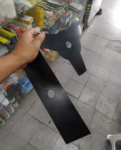Roçadeira  a gasolina  com motopoda  e 3 tipos de lâminas,  completa  e nova - Foto 5