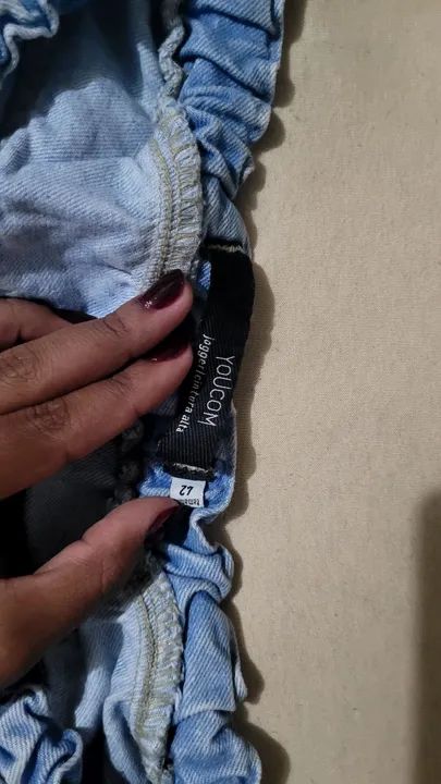 Calça Jeans jogger Desfiada Youcom - Foto 2