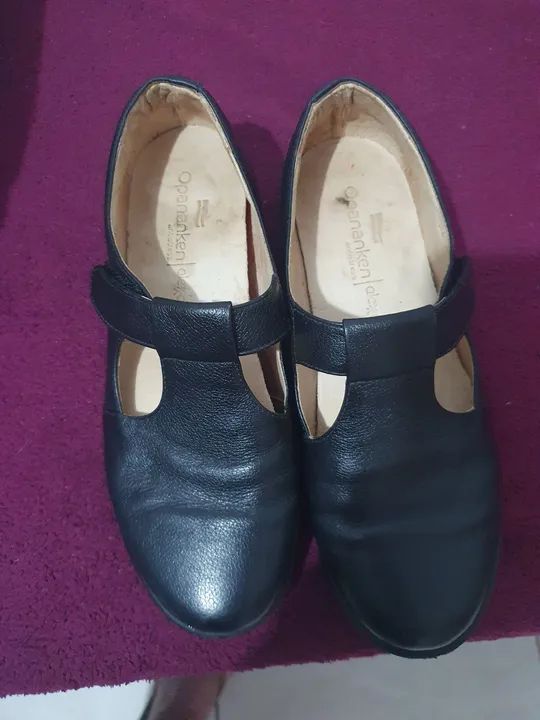 Sapato de couro