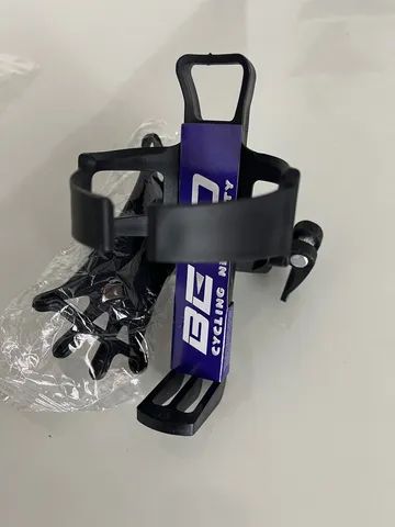 Kit de Suporte de Garrafa da agua e celular p/bike novo importado  preta robusto