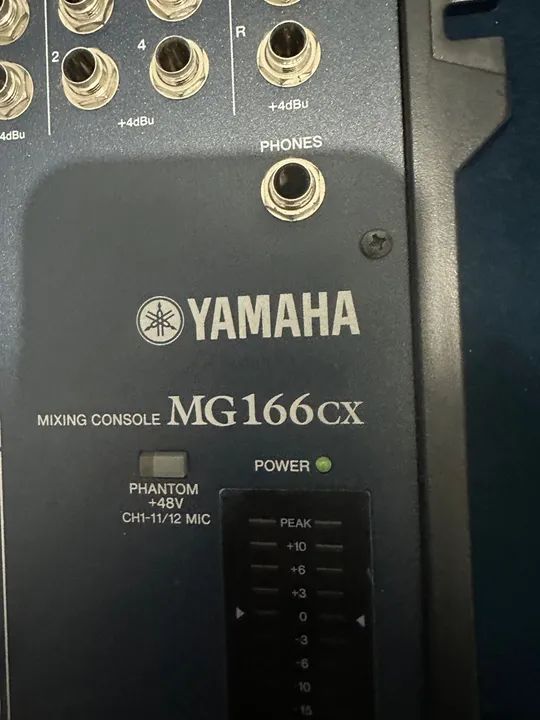 Black Friday - Mesa de Som Yamaha MG166CX - Foto 4