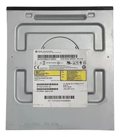Drive Gravador e Leitor Cd/Dvd HP SH-216 Sata - Foto 3