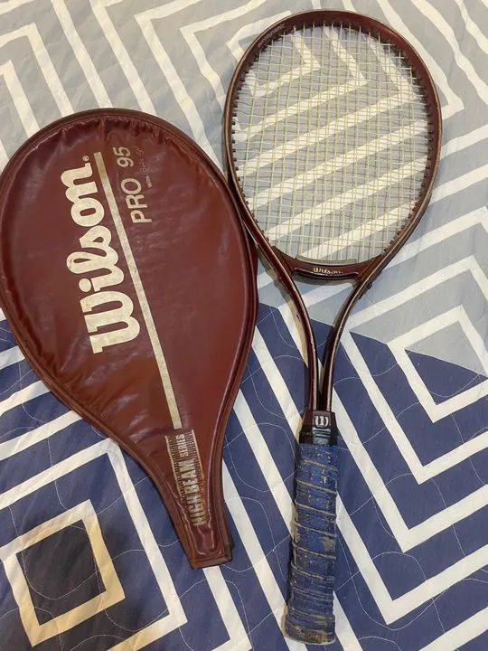 Raquete Tênis Wilson Pro 95 - L4 4 1/2 - Usada Em Bom Estado