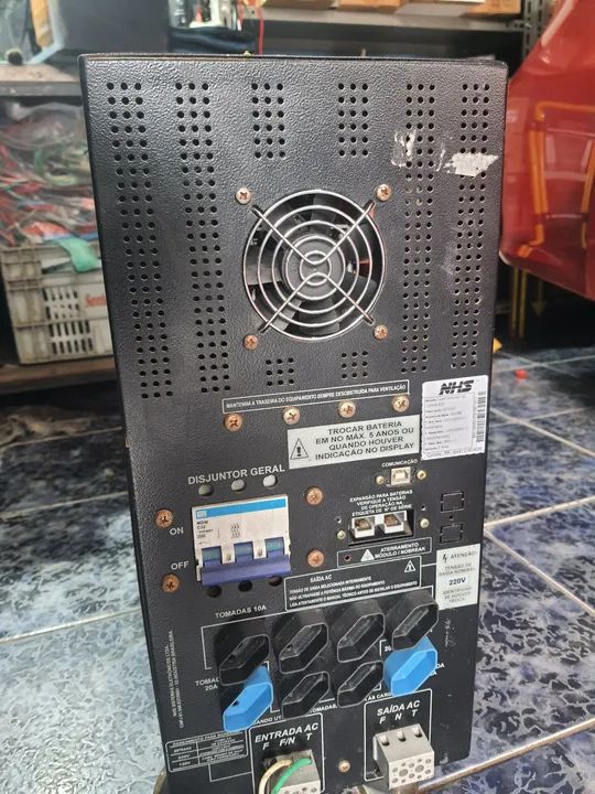 Nobreak senoidal 3kva biv / 110v/220v - Foto 2