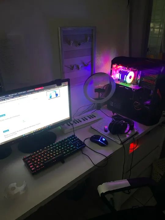 KIT PC GAMER c/ monitor, mouse e teclado - Foto 2