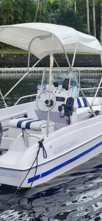 Lancha  - 17 pés - Motor 60hp 4 tempos - Foto 5