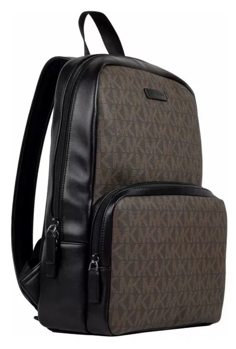 Mochila Michael Kors Preta com marrom 