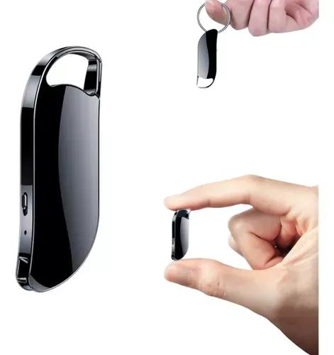 Mini Gravador Voz Som Chaveiro Micro Escuta 32g