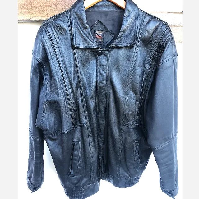 Jaqueta de Couro Masculina importada - Foto 2