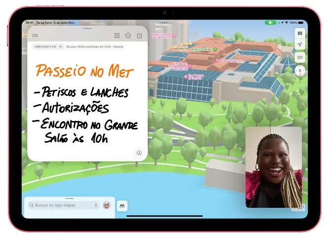 iPad de 10,9 polegadas Wi-Fi + Cellular 64 GB - Azul c/ AppleCare Protection Plan - Foto 5