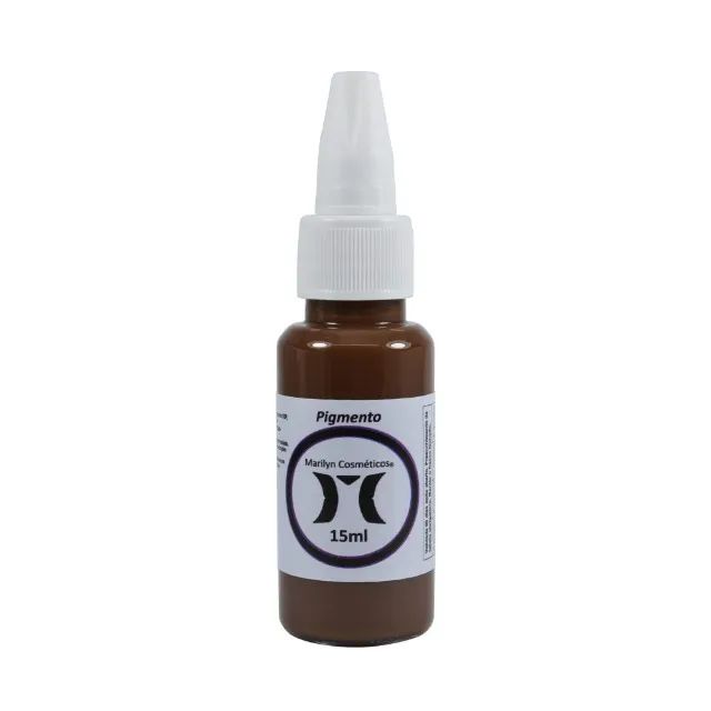 Pigmento Marilyn 15ml -  Castanho Claro Light Brown - Foto 3