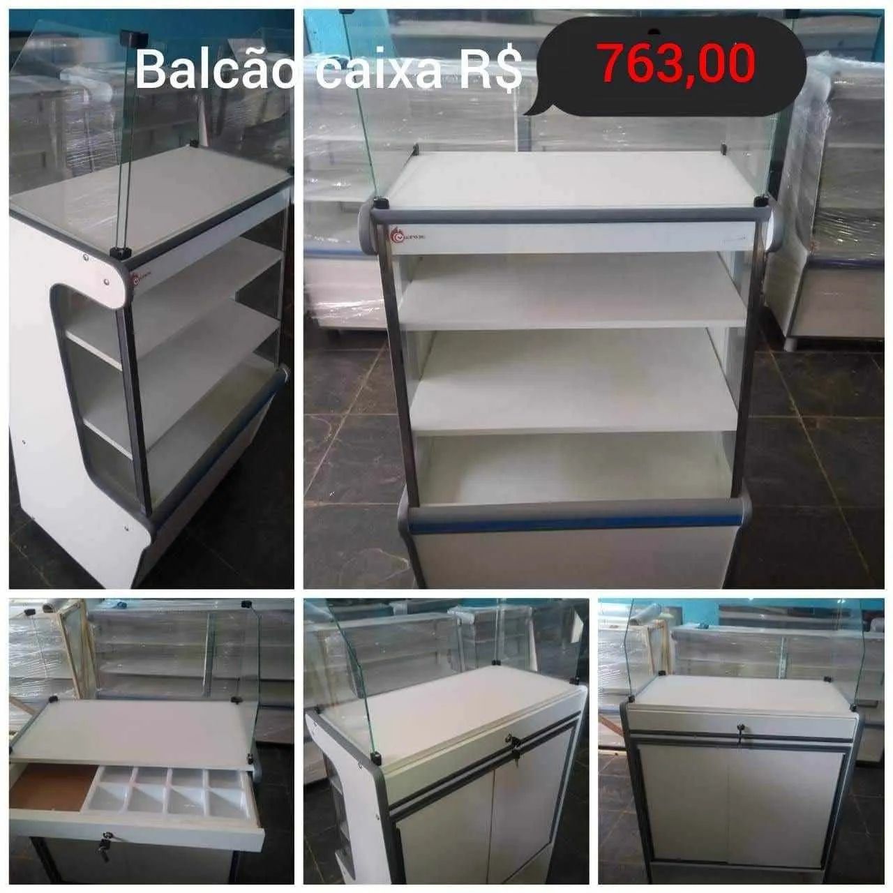 Balcão caixa 