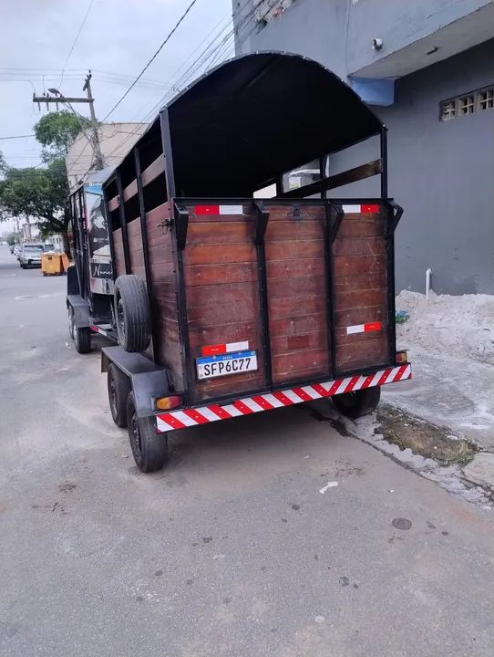 Reboque para dois cavalos - Foto 2