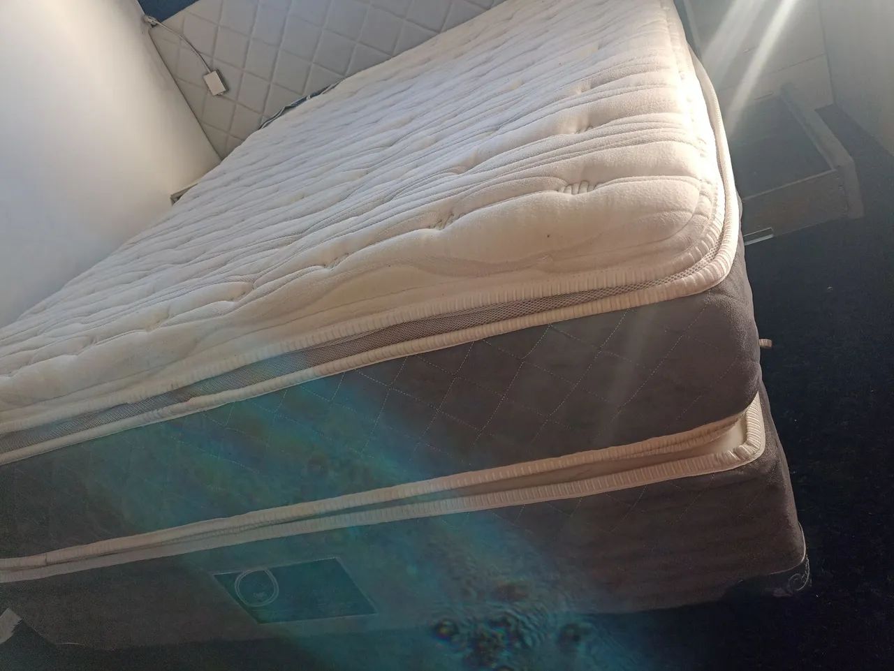 Cama Box + Colchão Castor super luxo - Foto 2