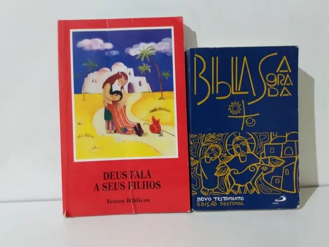 2 Livros - Deus Fala A Seus Filhos - Bíblia Sagrada-Novo Testamento Edição Pastoral  - Foto 4