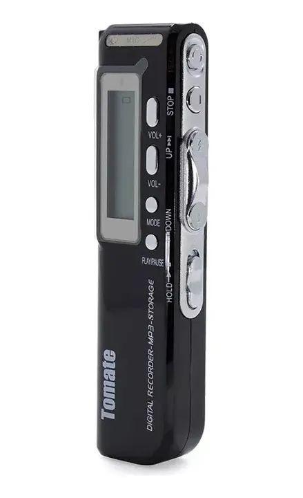 Gravador De Voz 8gb Digital Espião Gravação Profissional Mp3 Tomate - Loja Natan Abreu  - Foto 3