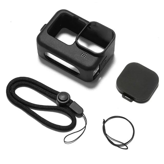 Capa Protetora Silicone Para Gopro Hero9 Hero10 Hero11 Black - COD 1187