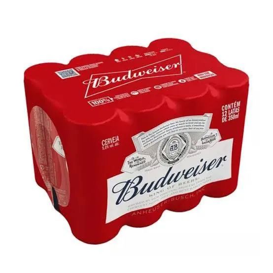 Budweiser King of Beers 350ml - Foto 2