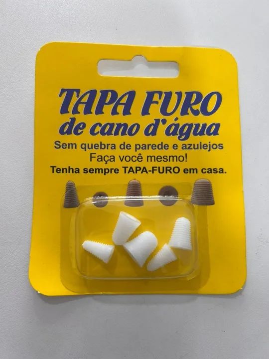 Tapa Furo de cano d agua leia a descrição 