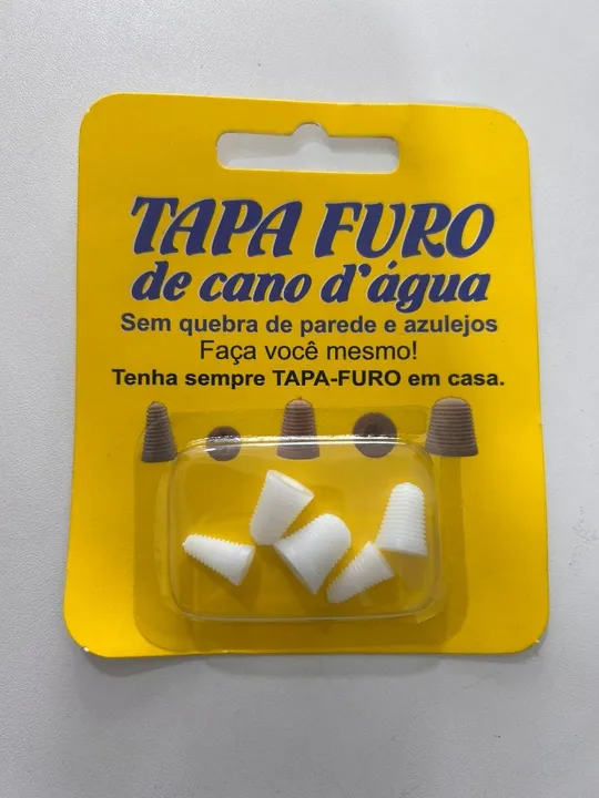 Tapa Furo de cano d agua leia a descrição