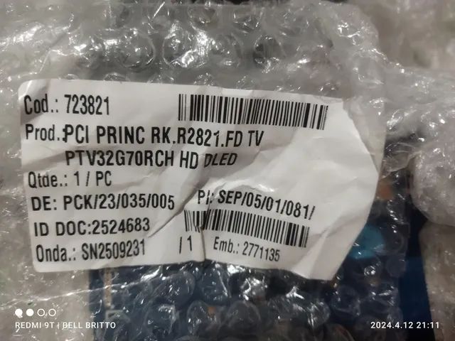 Placa principal tv Philco  - Foto 3