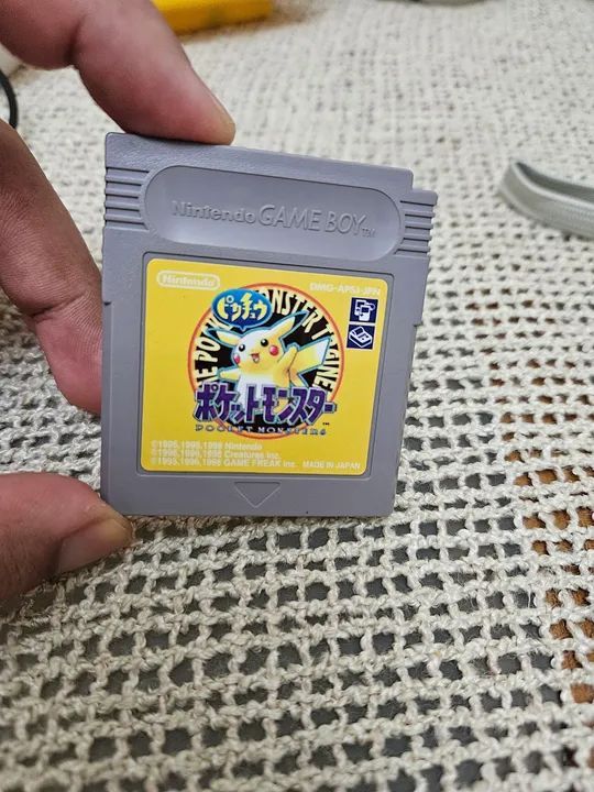 Pokémon Yellow Japonês super conservado  - Foto 2