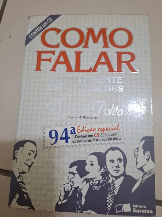 Livro - Como Falar Corretamente em Público - Edição Especial - 94ª Edição