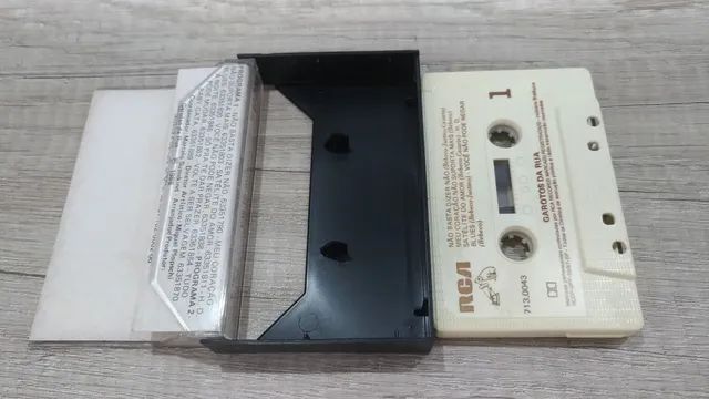 Fita K7 Cassete Garotos da Rua, perfeito estado fita e capa, envio qq local. - Foto 2