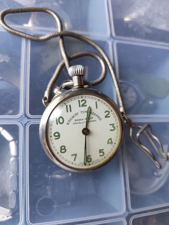 Relógio suíço de bolso perfeito funcionamento 