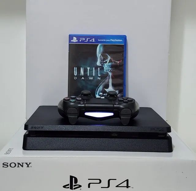PS4 Slim + UNTIL DAWN + GARANTIA   