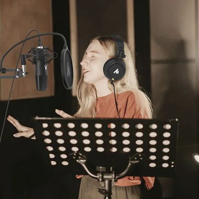 Microfone Profissional USB Maono AU-A04 com Suporte Braço Articulado - WZetta - Foto 4