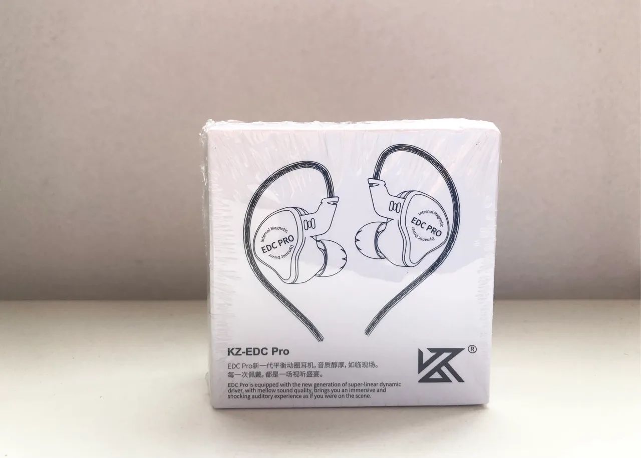 Fone KZ EDC PRO Sem/Mic + CASE KZ ORIGINAL  - Foto 6