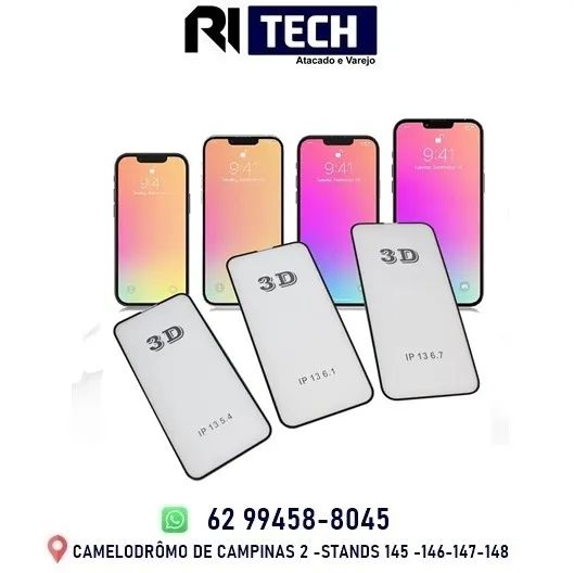 Pelicula 3D Iphone Samsung Xiaomi Motorola Todos Modelos