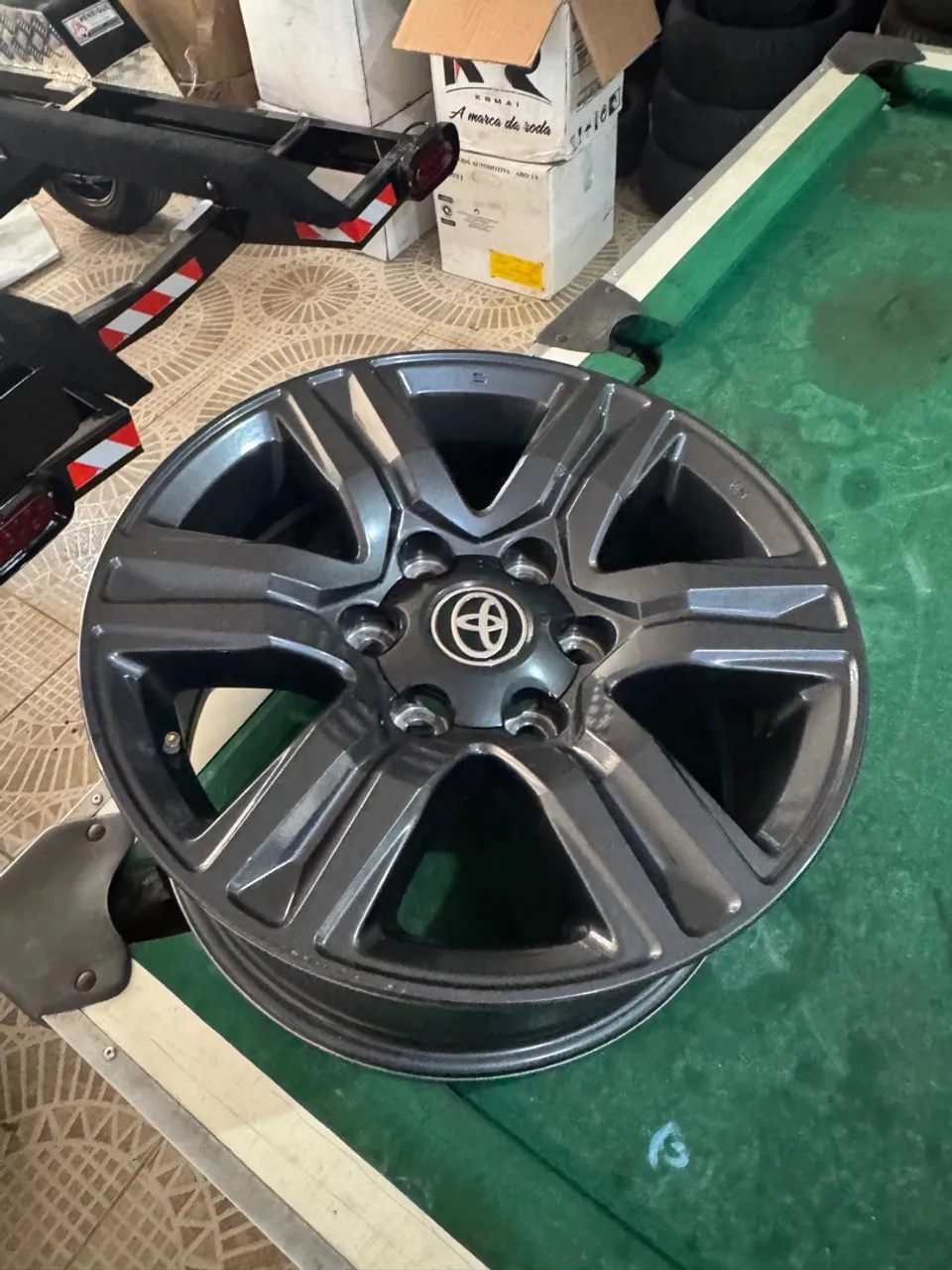 Roda de liga leve 17 Toyota Hilux sw4
